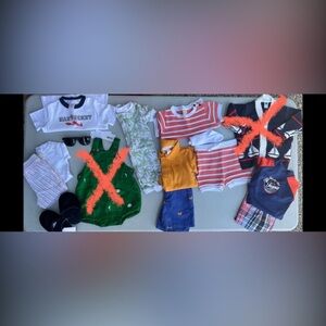 Janie and Jack baby boys bundle 0-9 mo